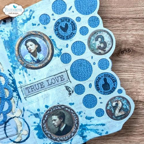 Elizabeth Craft Designs Beautifully Worn Die All Around Circles by Devid Roodenburg (2365)