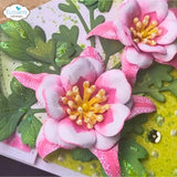 Elizabeth Craft Designs Bloom Wildly Stamps Flower Centers 3 by Paper Flowers (CS461)