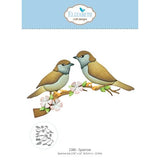 Elizabeth Craft Designs Bloom Wildly Die Sparrow by Paper Flowers (2380)