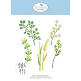 Elizabeth Craft Designs Bloom Wildly Die Floral Greenery 4 by Paper Flowers (2379)