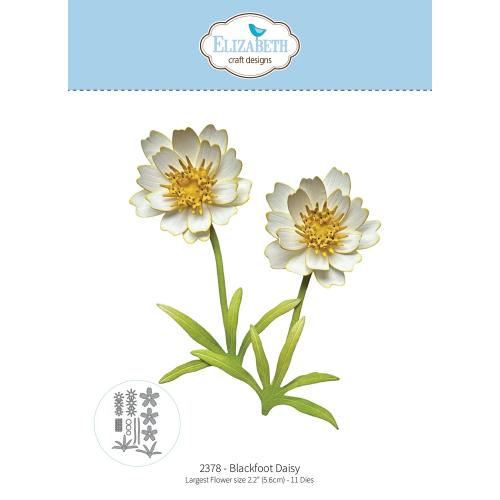 Elizabeth Craft Designs Bloom Wildly Die Blackfoot Daisy by Paper Flowers (2378)