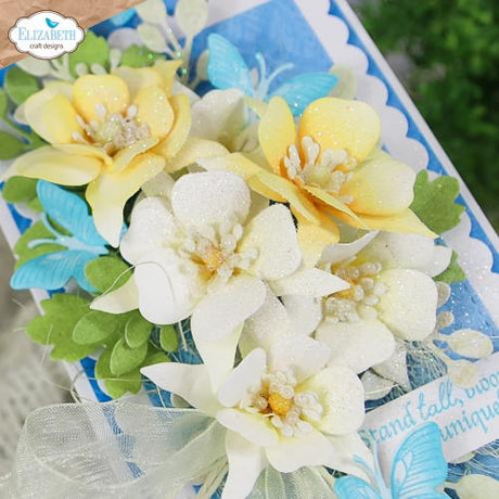 Elizabeth Craft Designs Bloom Wildly Die Columbine by Paper Flowers (2377)