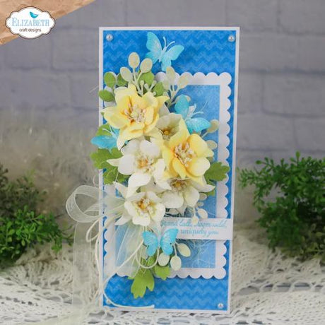 Elizabeth Craft Designs Bloom Wildly Die Columbine by Paper Flowers (2377)