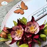 Elizabeth Craft Designs Bloom Wildly Die Columbine by Paper Flowers (2377)