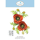 Elizabeth Craft Designs Bloom Wildly Die Wild Poppy by Paper Flowers (2376)