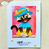 Elizabeth Craft Designs Meet the Cats Die Cat Clothing Accessories by Cute & Whimsical (2372)