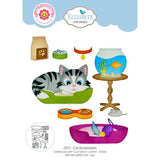 Elizabeth Craft Designs Meet the Cats Die Cat Accessories by Cute & Whimsical (2371)