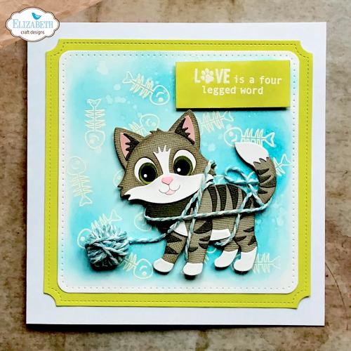 Elizabeth Craft Designs Meet the Cats Die Cats by Cute & Whimsical (2370)