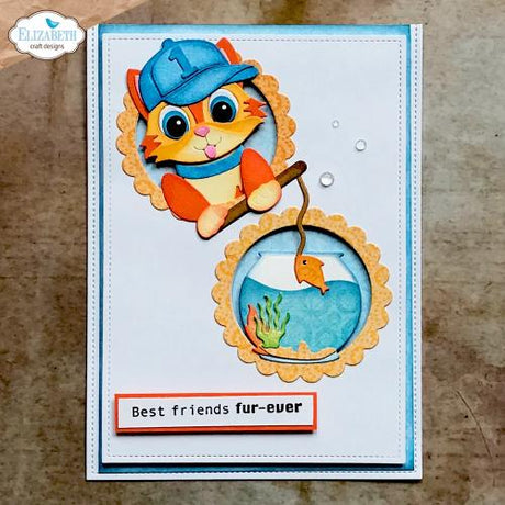 Elizabeth Craft Designs Meet the Cats Die Cats by Cute & Whimsical (2370)