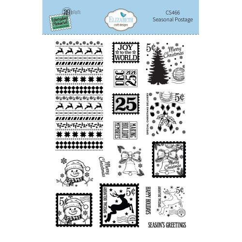 Elizabeth Craft Designs Seasonal Postage (CS466)