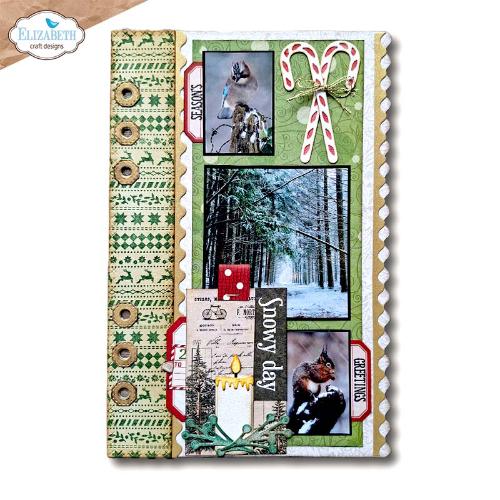 Elizabeth Craft Designs Seasonal Postage (CS466)