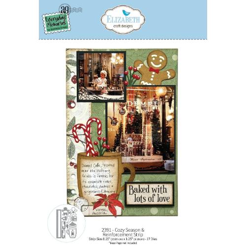 Elizabeth Craft Designs Cozy Season & Reinforcement Strip (2391)