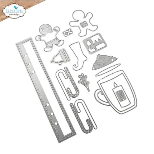 Elizabeth Craft Designs Cozy Season & Reinforcement Strip (2391)