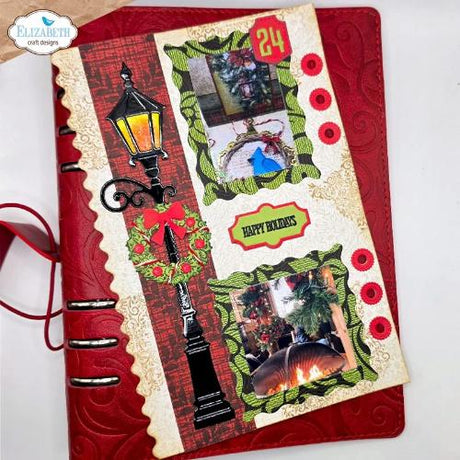 Elizabeth Craft Designs Wavy Page & Lamppost (2390)