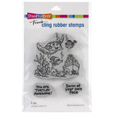 Stampendous Cling Stamp Turtle Fun