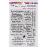 Stampendous Clear Stamps - SSC1385 Birthday Age