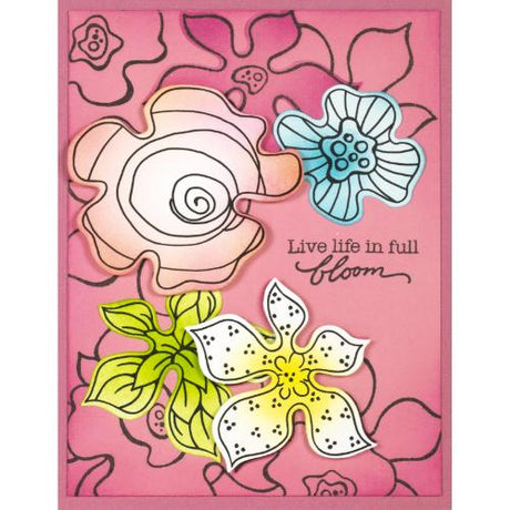 Stampendous Dies-Floral Bouquet - DCP1022