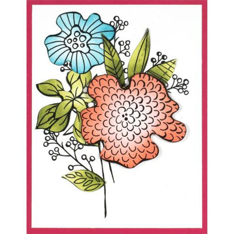 Stampendous Dies-Floral Bouquet - DCP1022