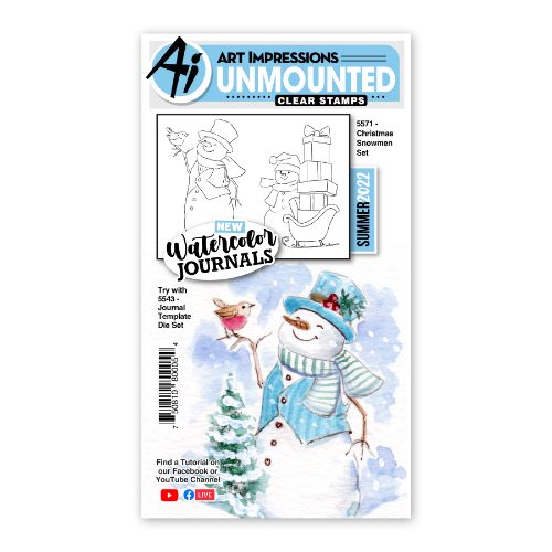 Art Impressions - Christmas Snowmen Set