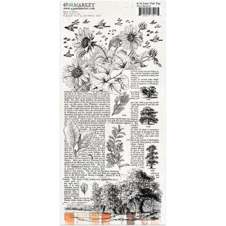 49 and Market - Full Patterned Sheet - In the Leaves Washi Tape
