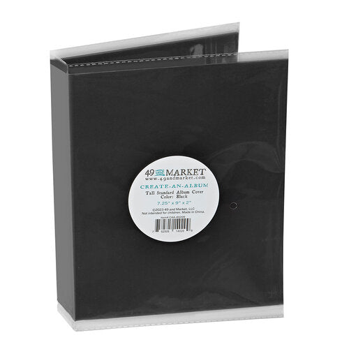49 and Market - Create-An-Album: Tall Standard Album Cover Black - Postage as per Actual