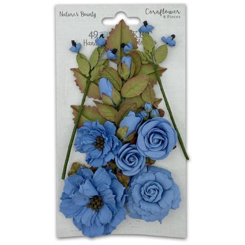 49 And Market Nature's Bounty Paper Flowers Cornflower