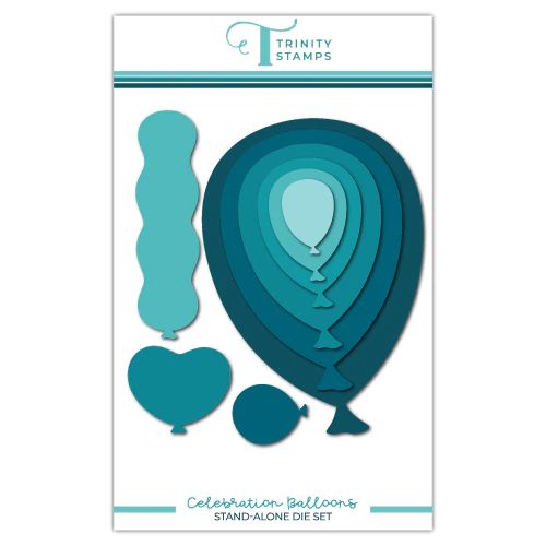 Trinity Stamps - Celebration Balloons Die Set