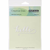 Penny Black Creative Dies Hello, 3.25"X1.5"