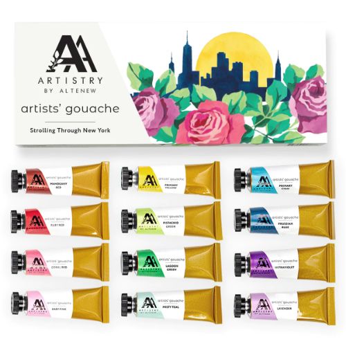 Altenew - Artists' Gouache Set - Strolling Through New York - Postage as per Actual