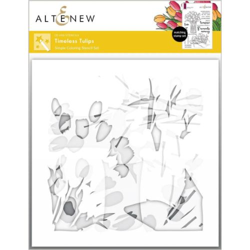 Altenew - Timeless Tulips Simple Coloring Stencil Set (3 in 1)