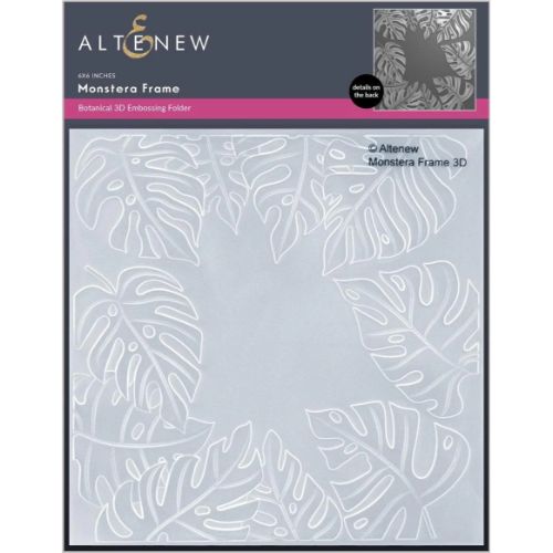 Altenew - Monstera Frame 3D Embossing Folder