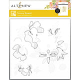 Altenew - Flowery Bouquet Simple Coloring Stencil Set (3 in 1)