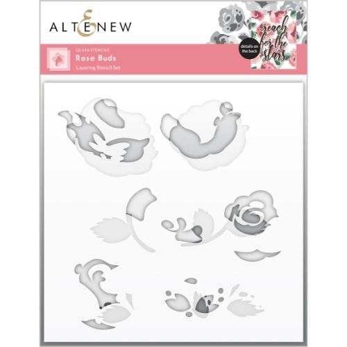 Altenew - Rose Buds Layering Stencil Set (2 in 1)