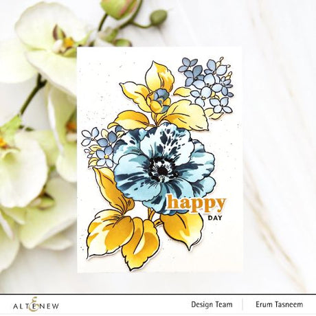 Altenew - Build-A-Garden: Rosa Gallica & Add-On Die Bundle - Postage as per Actual