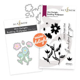 Altenew - Mini Delight: Budding Wallpaper Stamp & Die Set