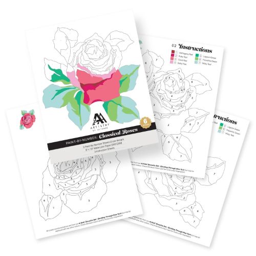 Altenew - Paint-by-Number: Classical Roses