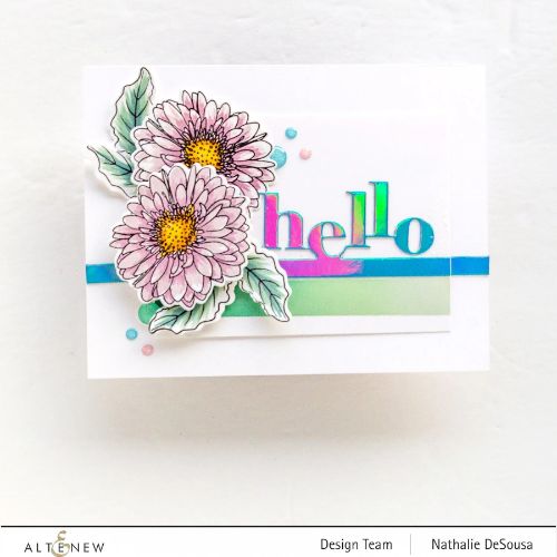 Altenew - Mini Gerbera Stamp & Die Bundle