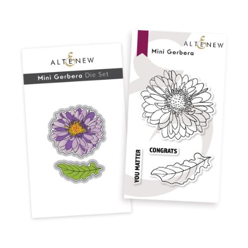 Altenew - Mini Gerbera Stamp & Die Bundle