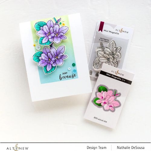 Altenew - Mini Magnolia Stamp & Die Bundle