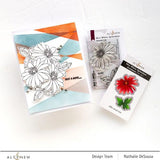 Altenew - Mini White Splendour Anemone Stamp & Die Bundle