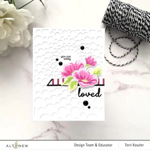 Altenew - Mini Delight: Wildly Loved Stamp & Die Set