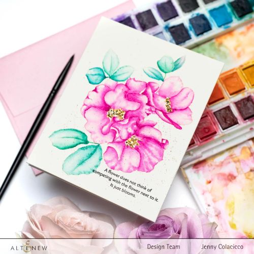 Altenew - Paint-A-Flower: Carefree Delight Outline Stamp Set