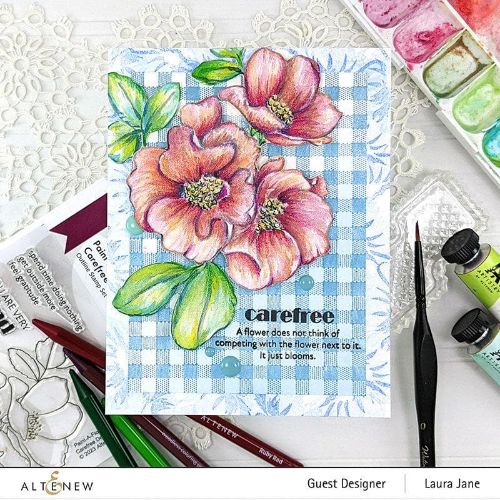 Altenew - Paint-A-Flower: Carefree Delight Outline Stamp Set