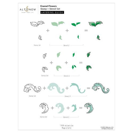 Altenew - Enamel Flowers - Complete Bundle
