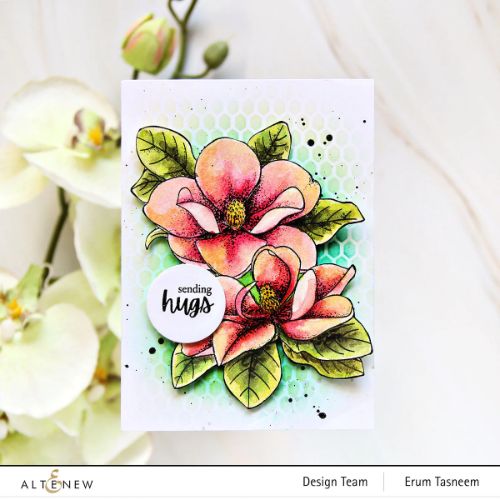 Altenew - Paint-A-Flower: Magnolia Grandiflora Outline Stamp Set