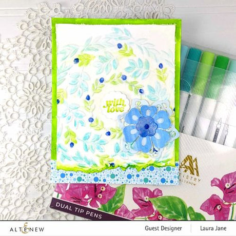 Altenew - Delicate Wreath 3D Embossing Folder