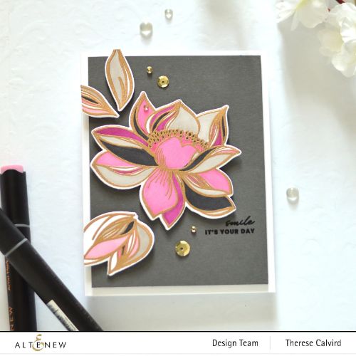 Altenew - Billowing Peonies - Complete Bundle - Postage as per Actual