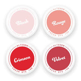 Altenew - Red Sunset Fresh Dye Inks - Complete Bundle