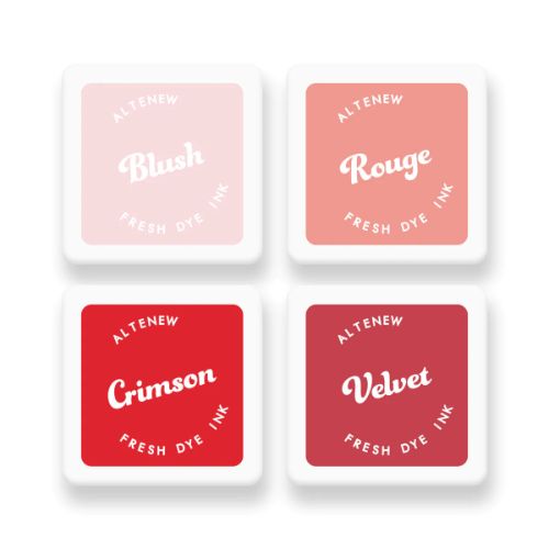 Altenew - Red Sunset Fresh Dye Ink Mini Cube Set