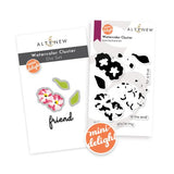 Altenew - Mini Delight: Watercolor Cluster Stamp & Die Set